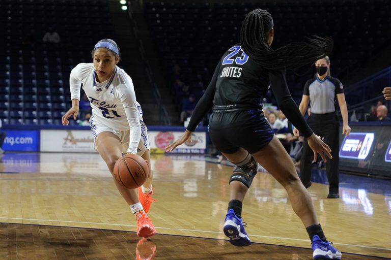 Tulsa women’s basketball falls to Houston
