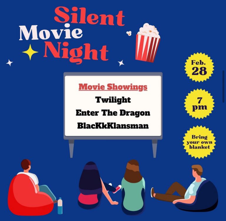 Silent Movie Night: a good time for a few