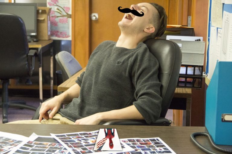 Editor-in-Chief Guglielmetti wants pictures of the Spider-man