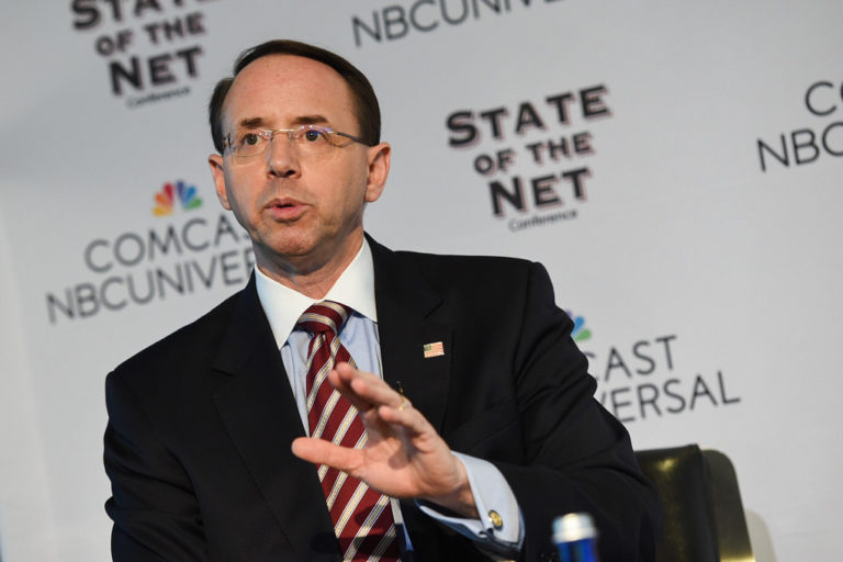 Rod Rosenstein lands in hot water amid leak