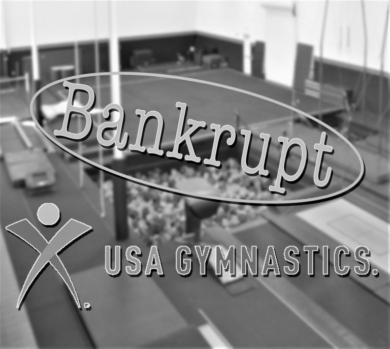 US Gymnastics Association bankrupt
