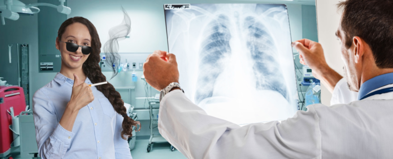 Smoking healthy alternative to vaping