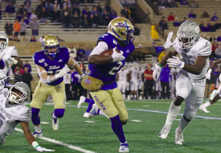 TU loses homecoming to Memphis 42-41