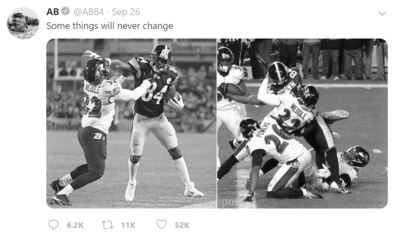 Antonio Brown completely loses his mind