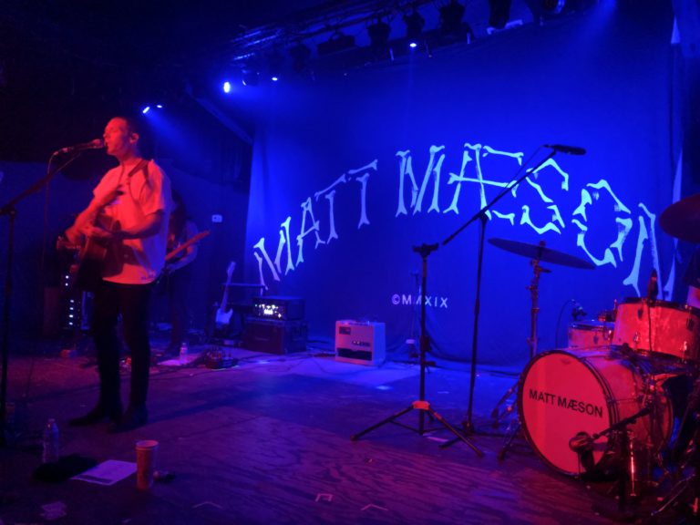 Matt Maeson and The Technicolors perform with heart
