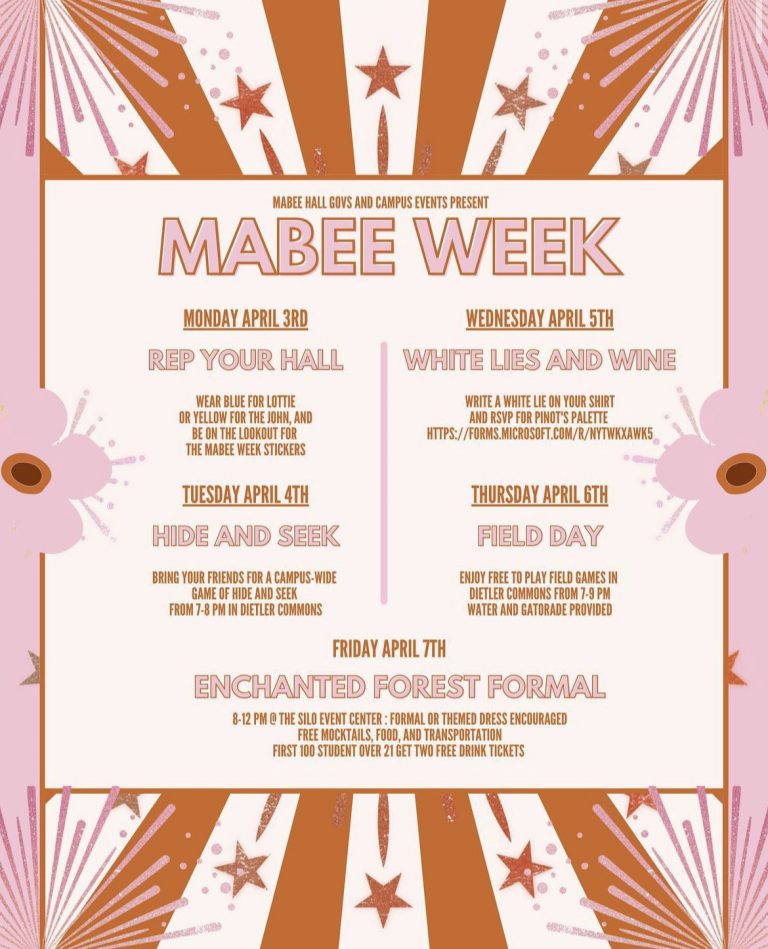 TU events happening this week