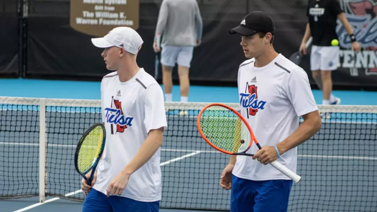 Tulsa tennis teams take multiple falls on Friday